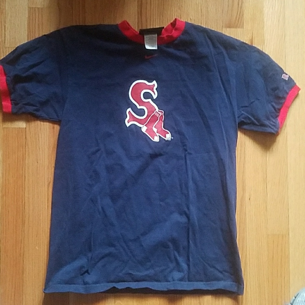 Nike boston redsox baseball shirt
